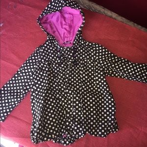 Toddler girl raincoat